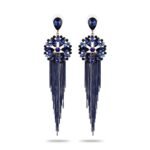 Earrings for women Crystal Tassel Handmade Earrings for Girls and Women