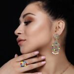 Earrings Jhumka for Girls | Fashion Jewellery Women Artificial Gold Plated | Fancy latest Alloy Jhumki Chandbali Earring | Drops & Danglers - Image 4