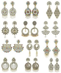 Earrings Jhumka for Girls | Fashion Jewellery Women Artificial Gold Plated | Fancy latest Alloy Jhumki Chandbali Earring | Drops & Danglers