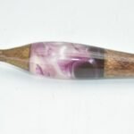 Handmade Crochet Hook | Rosewood & Resin Mix Crochet Hooks | Ergonomic Crochet Hook, Knitting Needle, Wool Crochet Accessories-Gift For Her